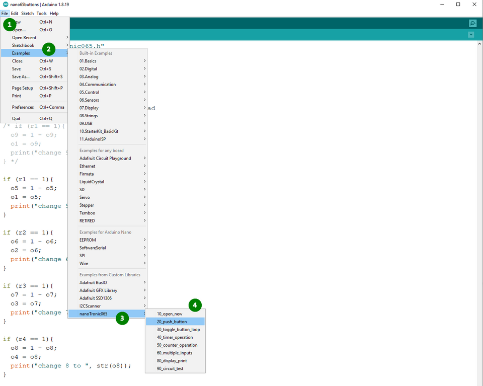 nanoTronic 0.65 versiooni teek